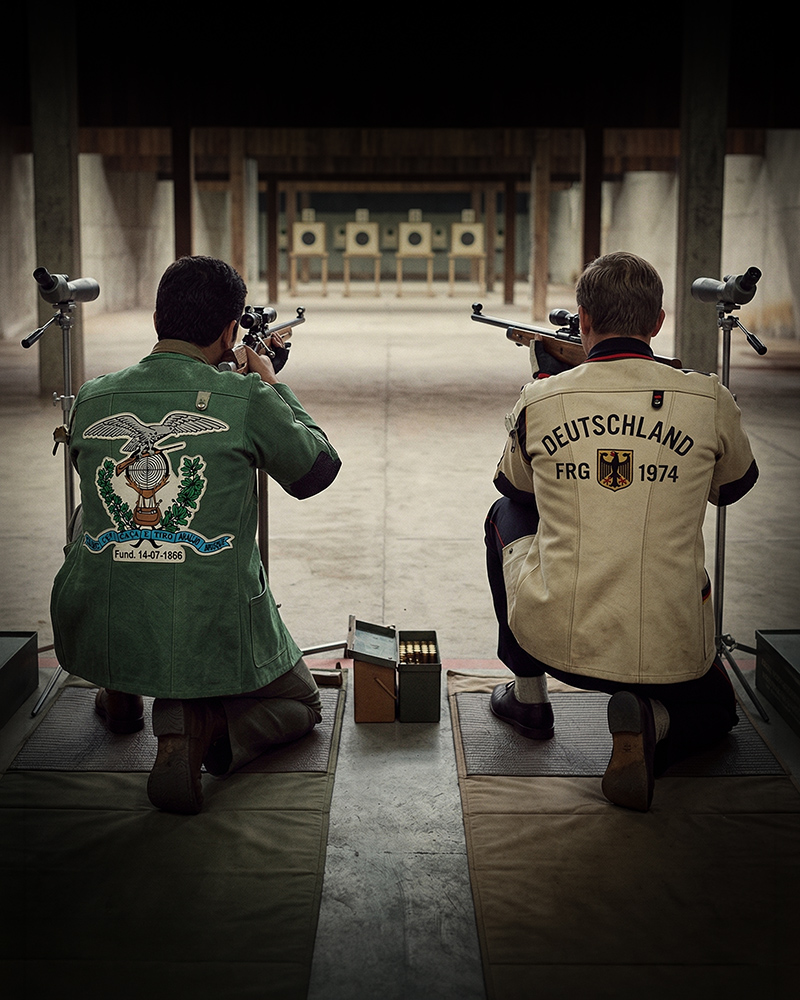 O dia em que Brusque venceu duas vezes a seleção olímpica de tiro da Alemanha