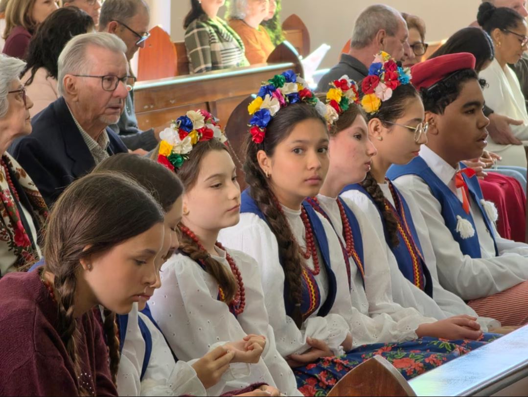 Homenagem aos 157 anos da imigração polonesa em Brusque